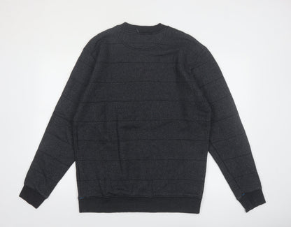 Columbia Men's Grey Knit Crew Neck Pullover Sweater L Outdoor