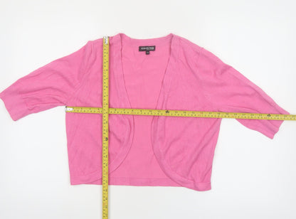 The Collection Debenhams Women’s Pink 3/4 Sleeve Cardigan Size 14