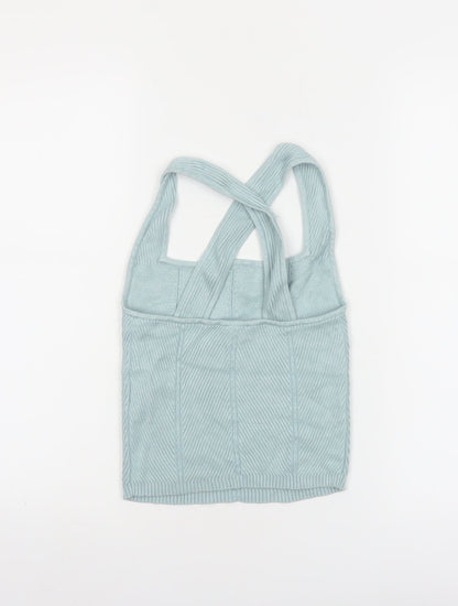 Abercrombie & Fitch Women’s Blue Knit Camisole Tank Top Size S
