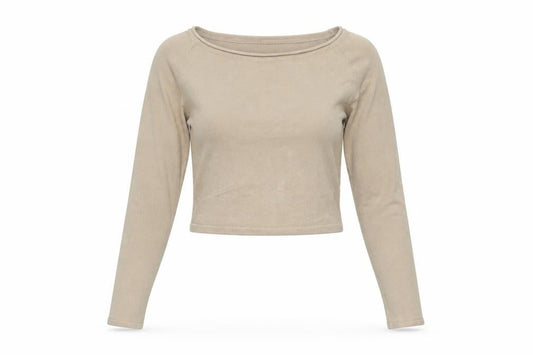 Pull & Bear Women’s Beige Slim Fit Long Sleeve Pullover Jumper Size 8