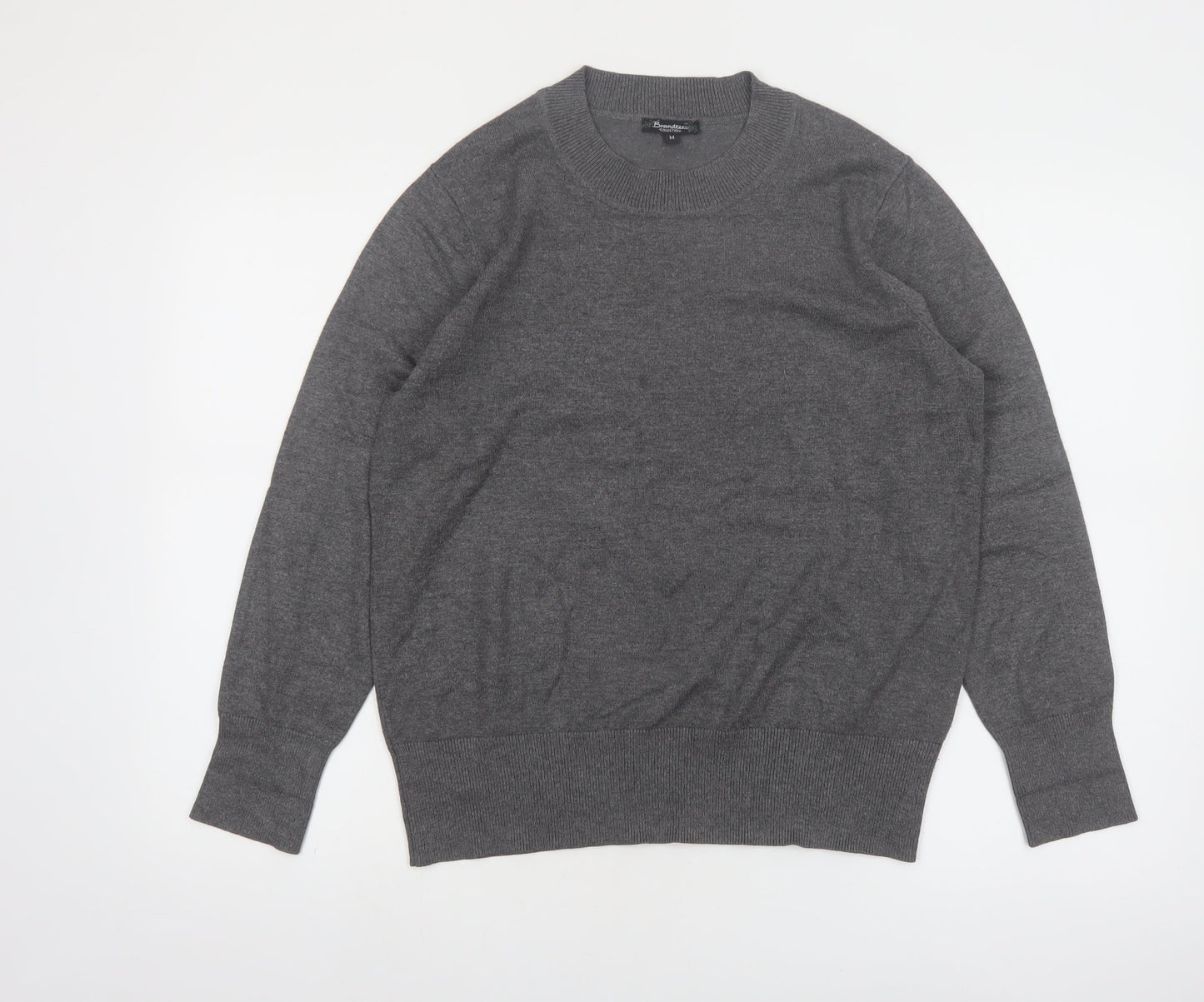 Brandtex Collection Women’s Grey Pullover Jumper M Viscose Blend