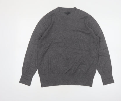 Brandtex Collection Women’s Grey Pullover Jumper M Viscose Blend