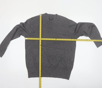 Brandtex Collection Women’s Grey Pullover Jumper M Viscose Blend