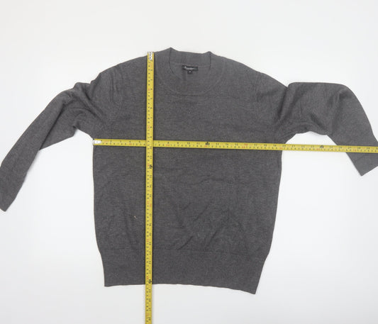 Brandtex Collection Women’s Grey Pullover Jumper M Viscose Blend