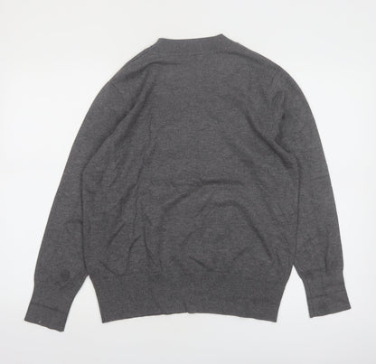 Brandtex Collection Women’s Grey Pullover Jumper M Viscose Blend