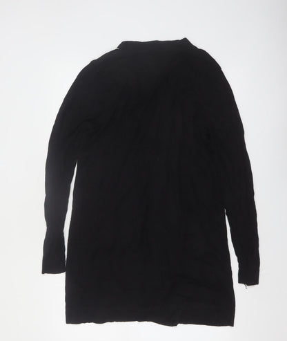 Wallis Womens Black Medium Long Sleeve Button Cardigan