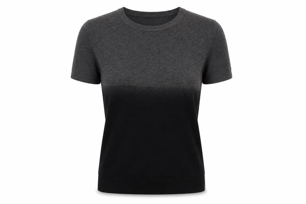 Christina Women’s Grey Short Sleeve Knit Pullover Jumper S