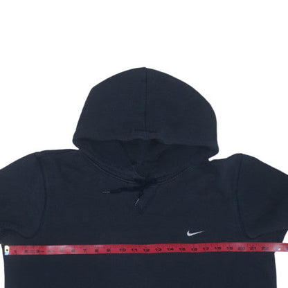 Nike Men’s Black Pullover Hoodie M Fleece Logo Sportswear
