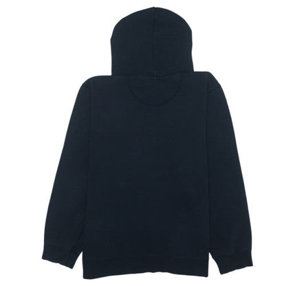 Nike Men’s Black Pullover Hoodie M Fleece Logo Sportswear