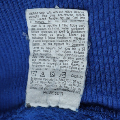 Champion Men's Blue Crew Neck Pullover Sweatshirt Size M