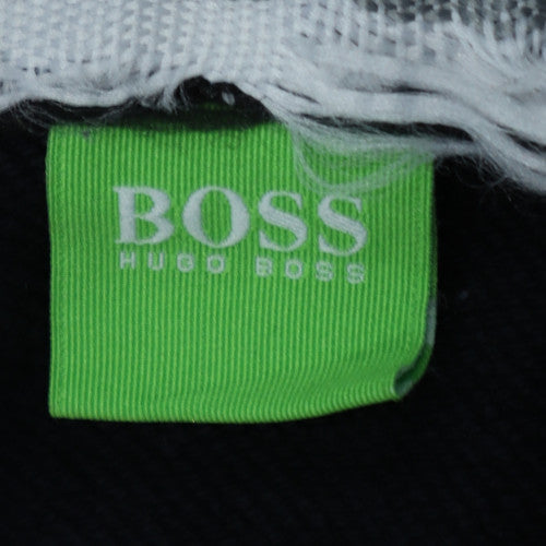 Hugo Boss Men's Black XL Full Zip Hooded Sweatshirt