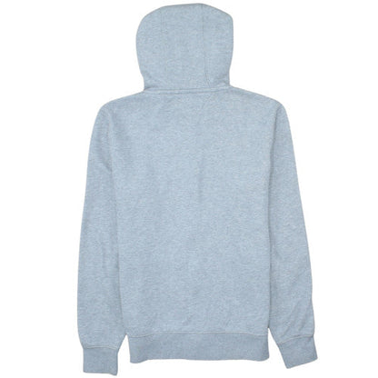 Tommy Hilfiger Women Grey Full Zip Hoodie Size M Vintage Fit