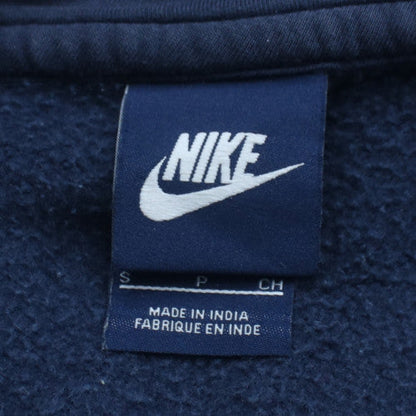 Nike Men's Blue Full Zip Fleece Hoodie Size S Regular Fit