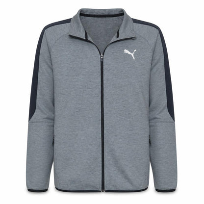 Puma Men's Grey XL Track Jacket Full Zip Sportswear