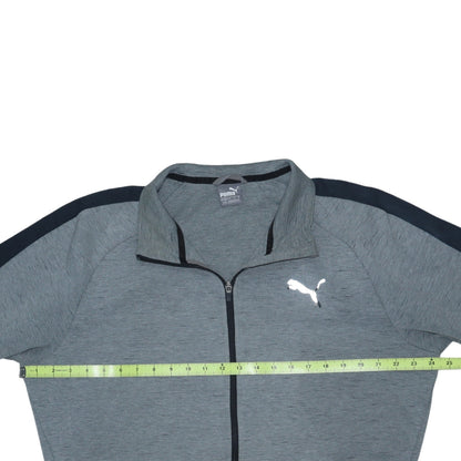 Puma Men's Grey XL Track Jacket Full Zip Sportswear