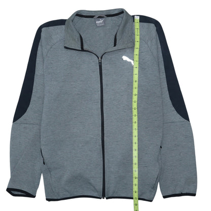 Puma Men's Grey XL Track Jacket Full Zip Sportswear