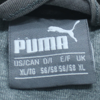 Puma Men's Grey XL Track Jacket Full Zip Sportswear