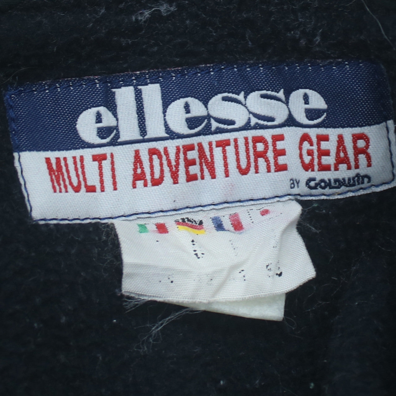 Ellesse Men's White Polyester Mid-Length Outdoor Ski Jacket M