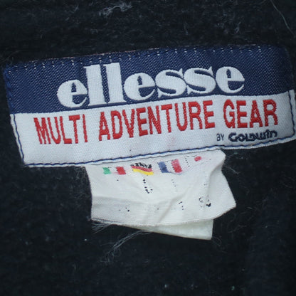 Ellesse Men's White Polyester Mid-Length Outdoor Ski Jacket M