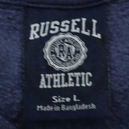 Russell Athletic Men's Blue L Pullover Sweatshirt Crew Neck
