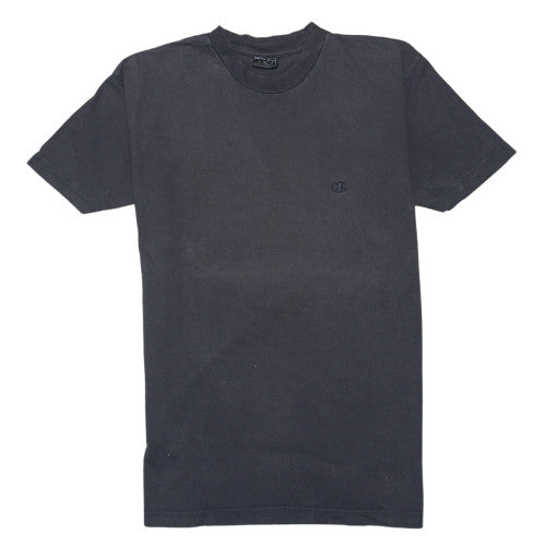 Champion Men's Black XL Crew Neck Short Sleeve Cotton T-Shirt