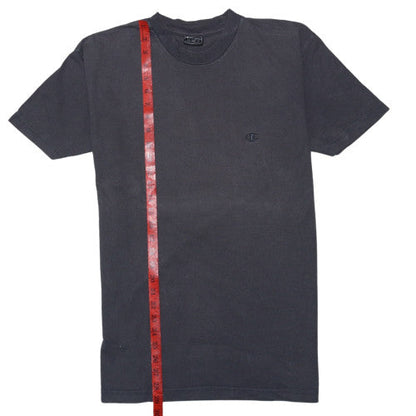 Champion Men's Black XL Crew Neck Short Sleeve Cotton T-Shirt