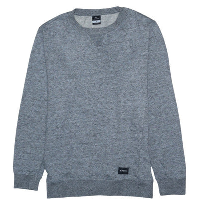 Rip Curl Men Grey Crew Neck Pullover Sweatshirt Size M