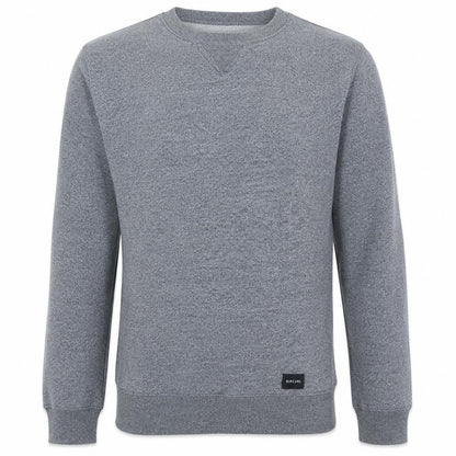 Rip Curl Men Grey Crew Neck Pullover Sweatshirt Size M