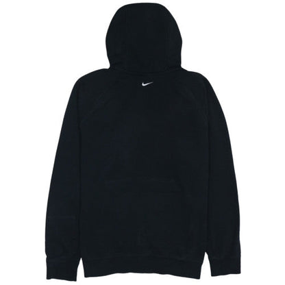 Nike Men's Black 2XL Pullover Hoodie with Logo Print