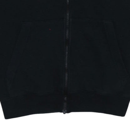 Nike Womens Black Full Zip Hoodie Size L - Classic Sportswear