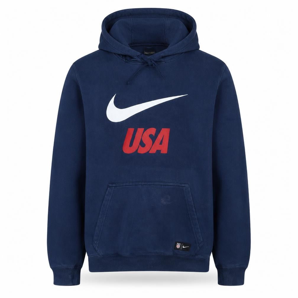 Nike Men’s Blue USA Pullover Hoodie Small Graphic Sportswear