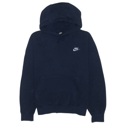 Nike Men's Blue Pullover Hoodie Regular Fit Size M Sports Fleece