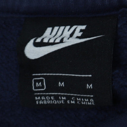 Nike Men's Blue Pullover Hoodie Regular Fit Size M Sports Fleece