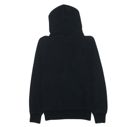 Champion Men's Black Small Pullover Hoodie 84% Cotton 16% Polyester