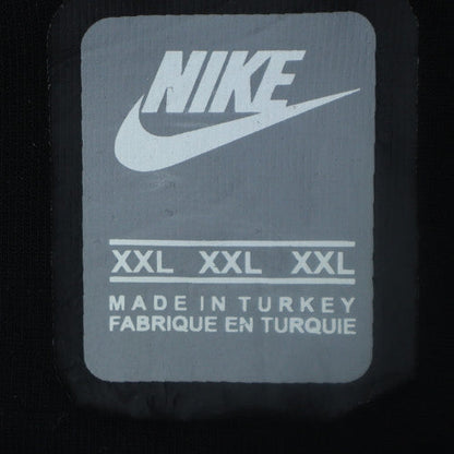 Nike Men's Black 2XL Full Zip Hoodie with Logo