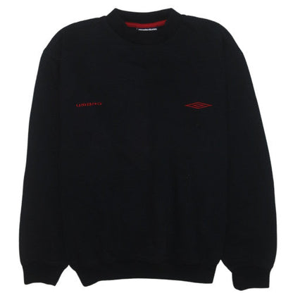 Umbro Men's Black Crew Neck Pullover Sweatshirt M