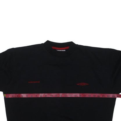 Umbro Men's Black Crew Neck Pullover Sweatshirt M