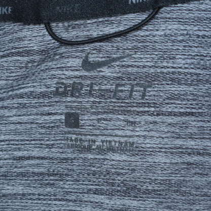 Nike Men's Grey Full Zip Dri-FIT Hoodie Size L Sportswear