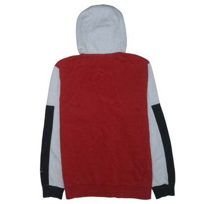 Nike Air Men's Red & White Full Zip Hoodie Size L Sportswear