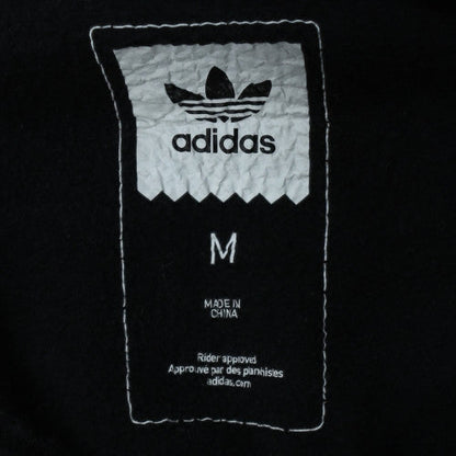 Adidas Womens Black Paisley Logo Pullover Hoodie M