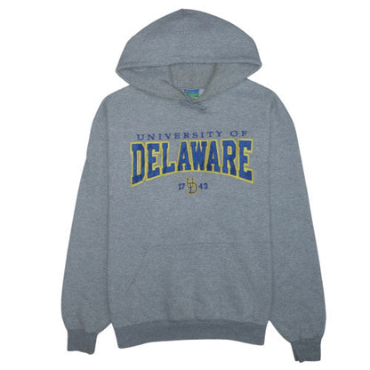 Champion Men's Grey University of Delaware Pullover Hoodie L
