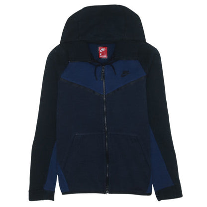 Nike Men's Blue Full Zip Hoodie Small Lightweight Sportswear