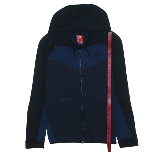 Nike Men's Blue Full Zip Hoodie Small Lightweight Sportswear