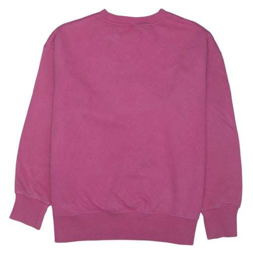 Nike Women's Pink Cotton Blend Pullover Sweatshirt Size S
