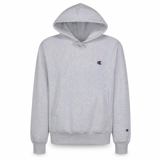 Champion Women's Grey Small Reverse Weave Pullover Hoodie