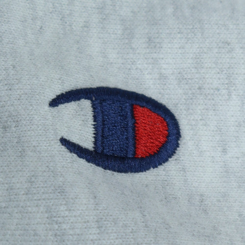 Champion Women's Grey Small Reverse Weave Pullover Hoodie