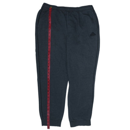 Adidas Men’s Black 2XL Fleece Sweatpants Regular Fit