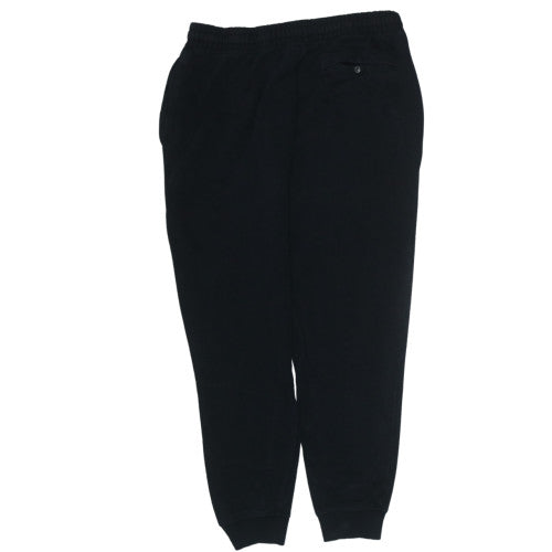 Gymshark Men’s Black Joggers M Regular Fit Fleece Tapered Sweatpants