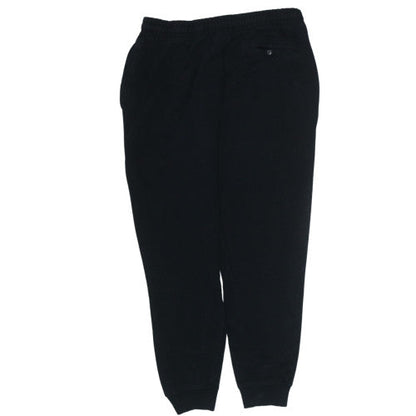 Gymshark Men’s Black Joggers M Regular Fit Fleece Tapered Sweatpants