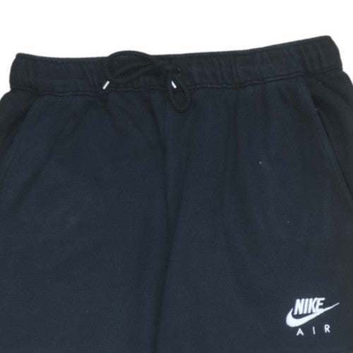 Nike Air Men's Black Jogger Sweatpants M Regular Fit Fleece Cuffed